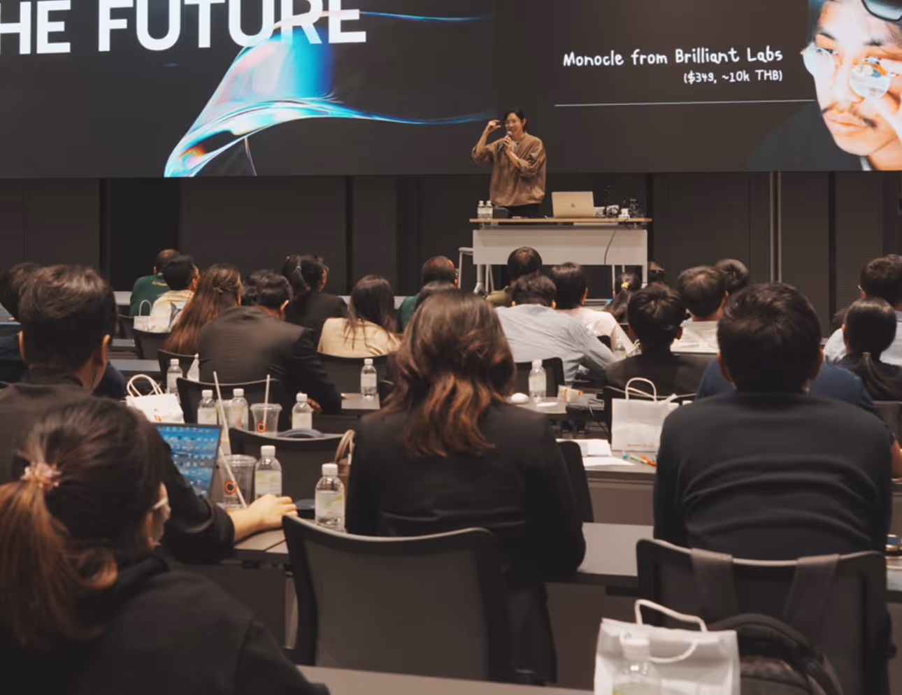Trainer leading an AI training session