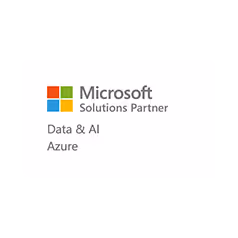 Microsoft Solutions Partner badge for Data & AI (Azure)
